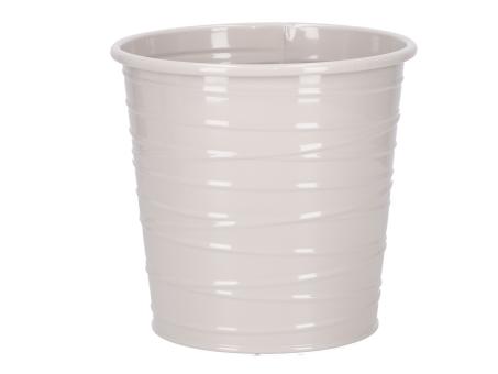 Topf Blech Fadenrille Glanzlack D15 H14,5cm