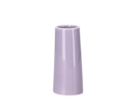 Tischvase Rille Porzellan 