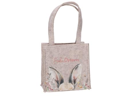 Tasche Filz "Frohe Ostern" B15 T8 H15/28cm
