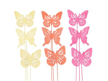 Steckersortiment Schmetterling durchbrochen 3Mod 