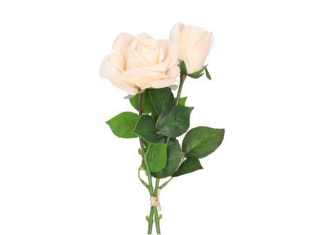 Rose realtouch 2Mod Blüte-Knospe sortiert L48cm