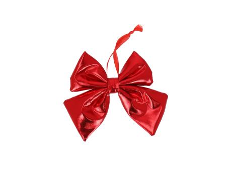 Schleife Stoff Metallic m Drahthalter 