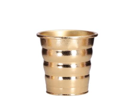 Topf Blech Baldo Rille metallic m Inlay 