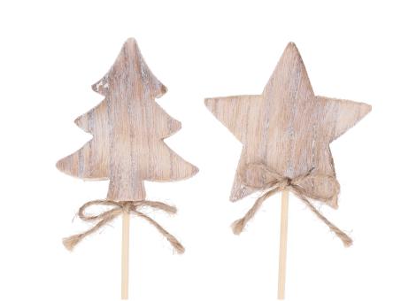 Stern/Tanne Holz z Stecken D6,5-7 H26-27,5