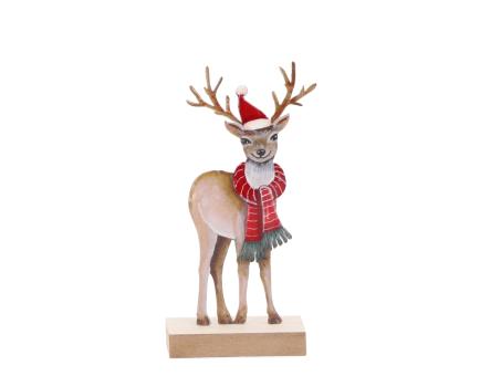 Hirsch Blech Druckmotiv beidseitig z Stellen 