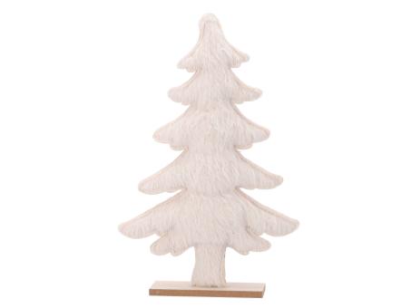 Tanne Filz/Stoff a Holzsockel B25 T5 H37cm
