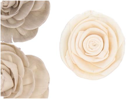 Rosenkopf Solablüte am Draht 2 Fb sort D6 Draht L20cm