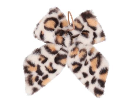 Dekoschleife Plüsch Leo z Hängen B19 H19cm