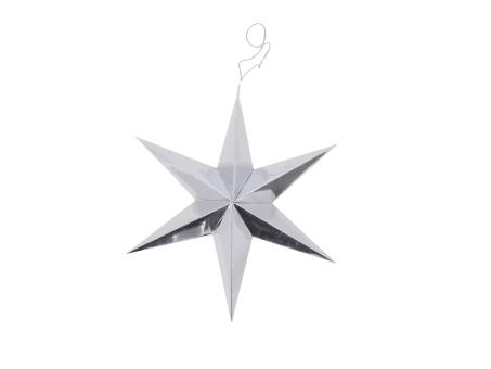 Stern Folienpapier faltbar m Magnet metallic 