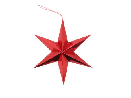 Stern Folienpapier faltbar m Magnet metallic 