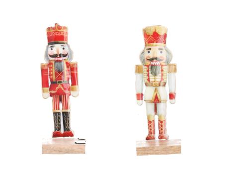 Nussknacker Blech beidseitig emailliert z Stellen 