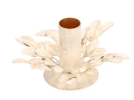 Kerzenhalter Boxwood Metall (Spitzstabkerze) z Stellen D14 H7cm