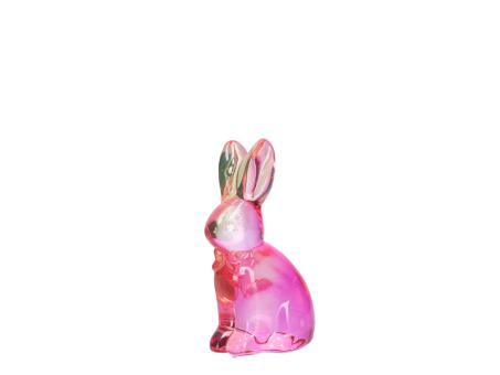 Hase Glas Kristall sitzend 