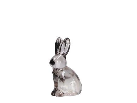 Hase Glas Kristall sitzend 