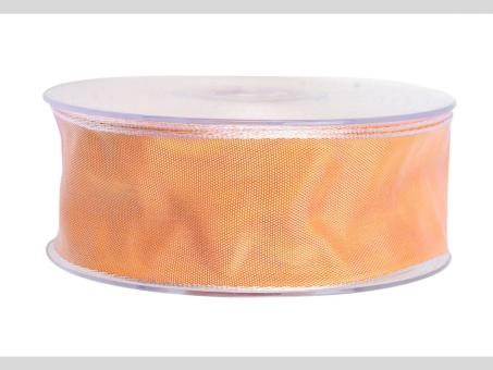 Band Drahtkante 25mm 25mr lachs 25mm 25mr