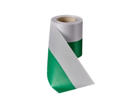 Nationalband Satin 100mm 25mr grün/weiss thermotrans. 100mm 25mr
