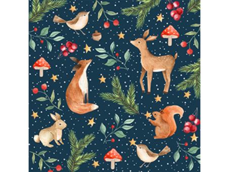 Servietten Xmas 33x33cm 20St 33x33cm