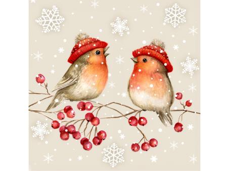 Servietten Xmas 33x33cm 20St 33x33cm