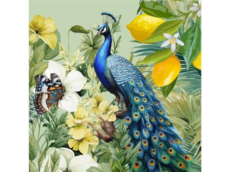 Servietten Atelier 33x33cm 20St Pfau 33x33cm