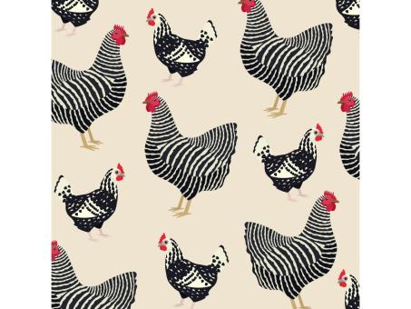 Servietten Atelier 33x33cm 20St Zebra Huhn 33x33cm