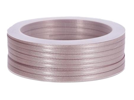 Band Satin 3mm 50mr taupe 3mm 50mr