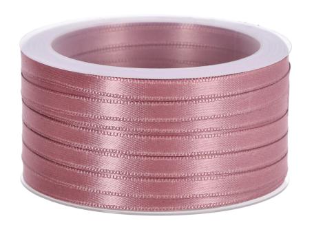 Band Satin 6mm 50mr altrosa 6mm 50mr