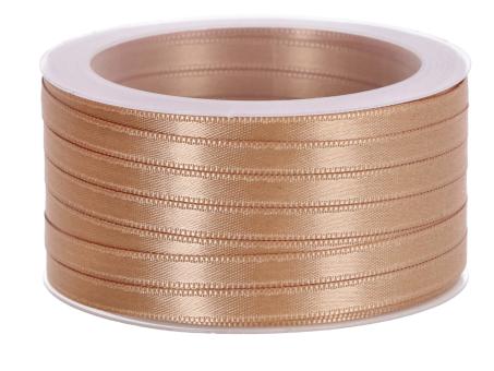 Band Satin 6mm 50mr caramel 6mm 50mr