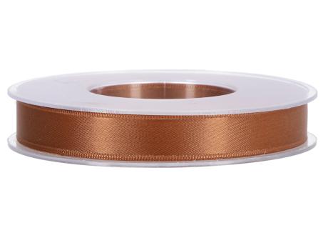 Band Satin 15mm 25mr braun 15mm 25mr