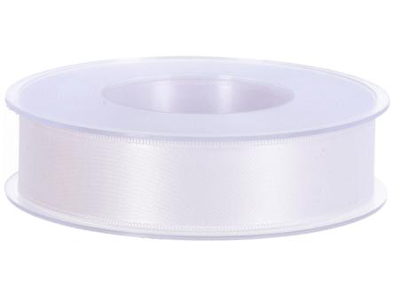 Band Satin 25mm 25mr weiss 25mm 25mr