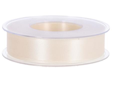 Band Satin 25mm 25mr creme 25mm 25mr