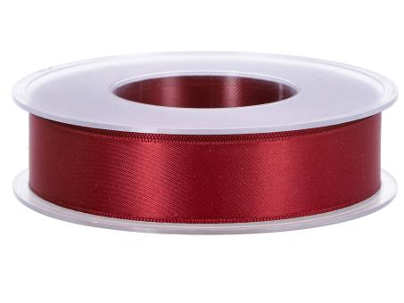 Band Satin 25mm 25mr bordo 25mm 25mr
