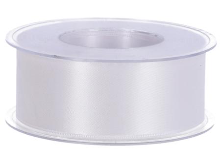 Band Satin 40mm 25mr weiss 40mm 25mr