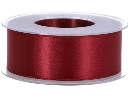 Band Satin 40mm 25mr bordo 40mm 25mr