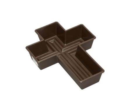 Pflanzkreuz L30 H6cm braun 