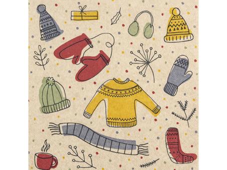 Servietten eco Xmas 33x33cm 20St. 33x33cm