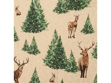 Servietten eco Xmas 33x33cm 20St. 33x33cm