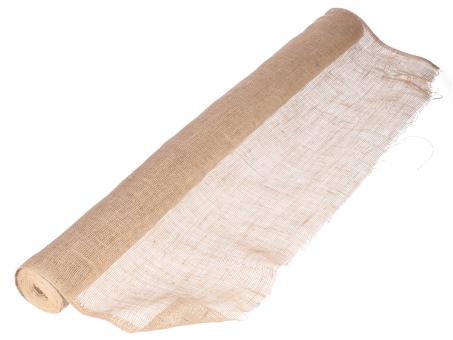 Jutestoff B130cm L10mr - 180gr/qm natur  B130cm L10mr