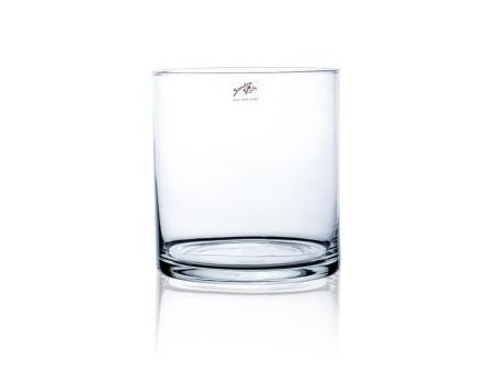 Zylinder Glas D19 H20cm Hot Cut 