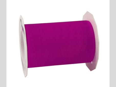 Tischband Sheer Organza 112mm 25mr mauve   112mm 25mr