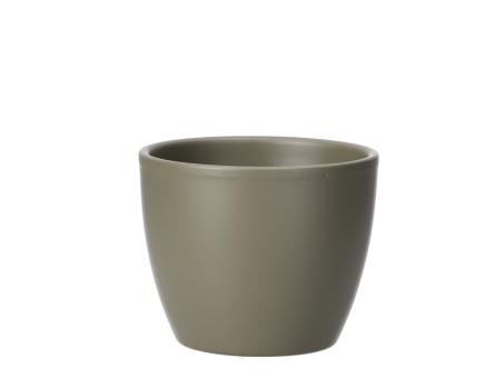 Kübel 909 D8cm grün oliv matt 