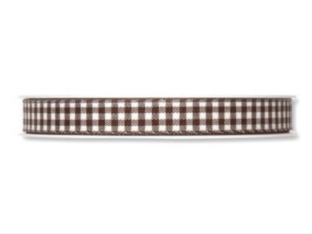 Band Vichy Karo rustikal 10mm 25mr   10mm 25mr