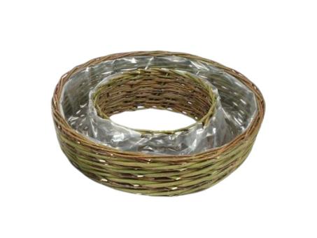 Pflanzring Weide D40cm natur D40 H12cm