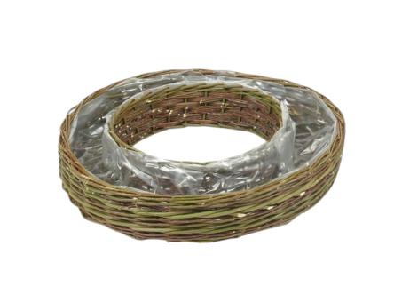 Pflanzring Weide D50cm natur D50 H13cm