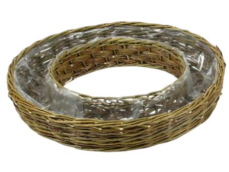 Pflanzring Weide D80cm natur D80 H13cm
