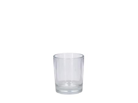 Glas Votive D5,5 H6,5cm u Teelicht D5,5 H6,5cm