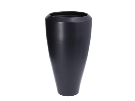 Vase Obidos H60cm anthrazit D27 H60cm