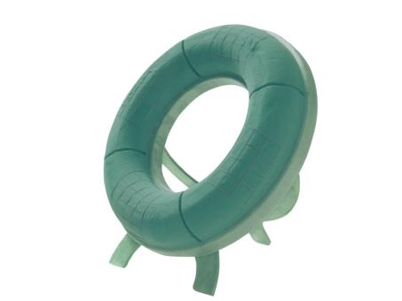 OASIS® ECObase® Ring D42cm Hartschaumunterlage m Drahtgitter u Aufstellvorrichtung D42 H8cm