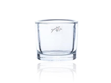 Glas Zylinder dickwandig D9 H8cm 