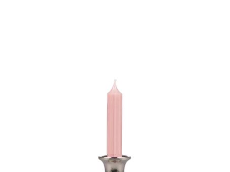 Stabkerze durchgefärbt H120 D21mm rosa ca. 4Std Brenndauer H120 D21mm