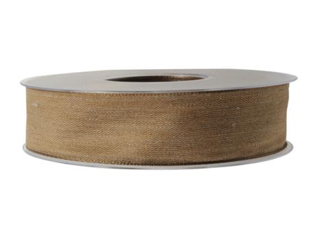 Band Botswana Leinen 25mm 20mr m Draht  25mm 20mr